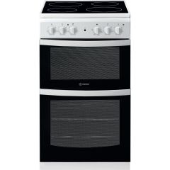 Indesit ID5V92KMW/UK Cooker - White