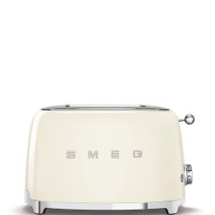 Smeg TSF01CRUK Toaster, Cream