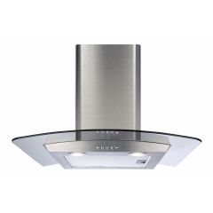 CDA ECP62SS 60cm Curved Glass Extractor