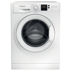 Hotpoint NSWF7143WWUK White, 7Kg 1400 Spin Washing Machine Anti Stain Steam