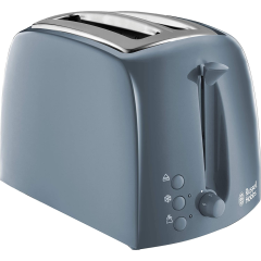 Russell Hobbs 21644 Grey Textures 2 Slice Toaster