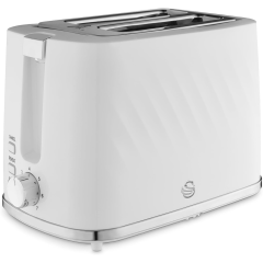 Swan ST14071WH White Windsor 2 Slice Toaster