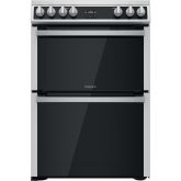Hotpoint HDT67V9H2CX/UK Double 60cm Electric Cooker - Inox