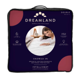 Dreamland 16887C Snowed In Organic Cotton Double Warming Mattress Protector