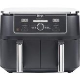 Ninja AF400UK Black, Foodi Max Dual Zone Air Fryer 9.5L, 