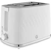 Swan ST14071WH White Windsor 2 Slice Toaster